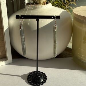 Handcrafted Labradorite Sterling Silver Dangle Earrings